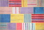 Conceptum Jazz Chenille Multicolor AL 48 Alfombra 150 x 230 cm Poliéster Lavable a Máquina